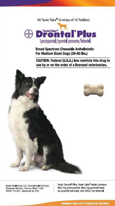 drontal plus for dogs flavor drontal plus taste tabs 68 mg per tablet 26 60 lbs drontal plus for dogs flavor drontal plus taste tabs 68 mg per tablet 26 60 lbs