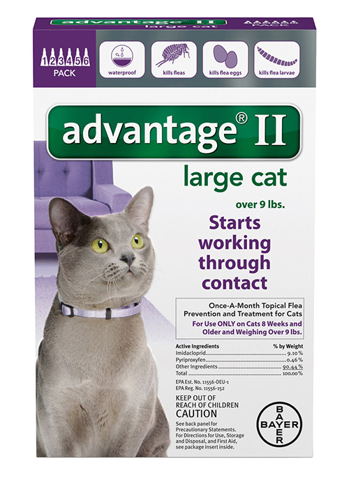 advantage 2 flea treatment for cats