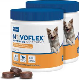 MOVOFLEX Advanced Soft Chews for Medium Dogs 60 Count (2 PACK)