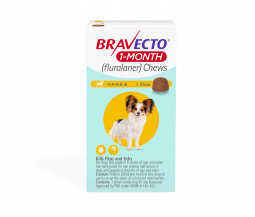 Bravecto 1-Month for Dogs 4.4-9.9 lbs (1 Chew)