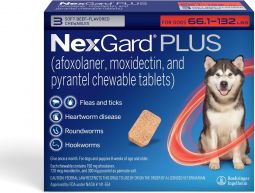 NexGard PLUS For Dogs 66.1-132 lbs 3 Month