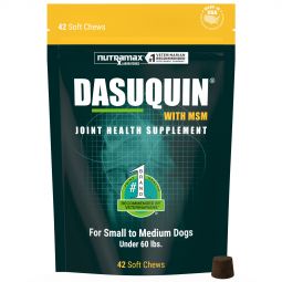 Dasuquin with MSM for Small and Medium Dogs (42 Soft Chews)