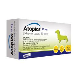 Atopica Yellow 25mg 15 Capsules