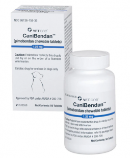 CaniBendan (Pimobendan) 1.25mg 50 Count Chewable