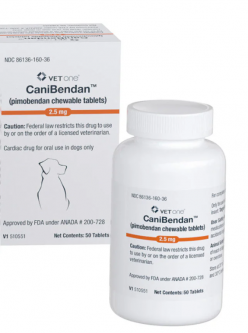 CaniBendan (Pimobendan) 2.5mg 50 Count Chewable