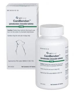 CaniBendan (Pimobendan) 5mg 50 Count Chewable