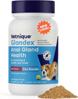 Glandex Anal Gland Support Beef Liver Powder 2.5oz