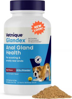 Glandex Anal Gland Support Beef Liver Powder 4oz