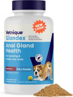 Glandex Anal Gland Support Beef Liver Powder 5.5oz