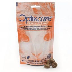 Optixcare L-Lysine for Cats and Kittens (60 Chews)