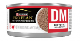 Purina Pro Plan Veterinary Diets DM Dietetic Management Cat Food 5.5 oz (24 Cans)
