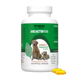 Welactin for Dogs Softgel Caps 120 Count