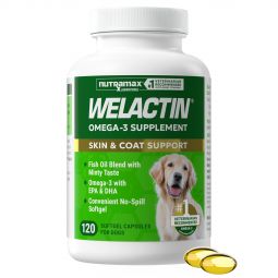 Welactin for Dogs Softgel Caps 120 Count
