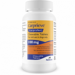 Carprieve (carprofen) 100mg PER CHEWABLE
