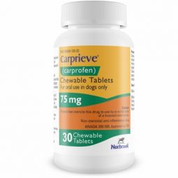 Carprieve (carprofen) Chewable 75mg 30 Count