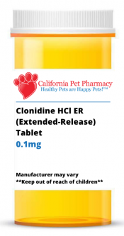 Clonidine Extended Release (ER) 0.1mg PER TABLET