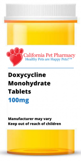 Doxycycline Monohydrate 100mg PER TABLET