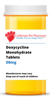 Doxycycline Monohydrate 50mg PER TABLET