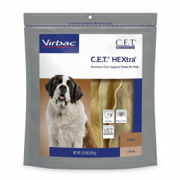 CET HEXtra Chews for Dogs over 50 lbs 30 Count