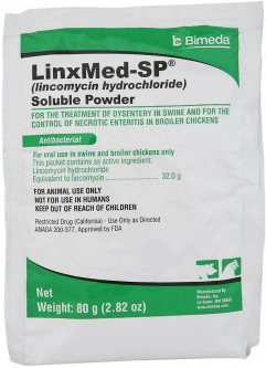 LinxMed-SP (Lincomycin Spectinomycin) Soluble Powder 80 gm