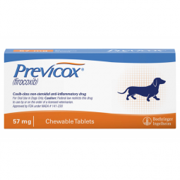 Previcox 57mg PER CHEWABLE