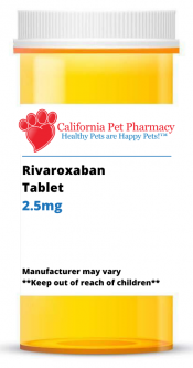 Rivaroxaban 2.5mg PER TABLET