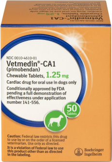 Vetmedin-CA1 1.25mg 50 Tablets