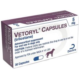 Vetoryl 5 mg 30 Capsules