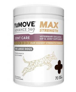 YuMove Advance 360 MAX Strength for Large Dogs (70 Soft Chews)