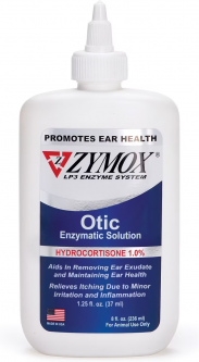 Zymox Otic with Hydrocortisone 1.0% 8oz