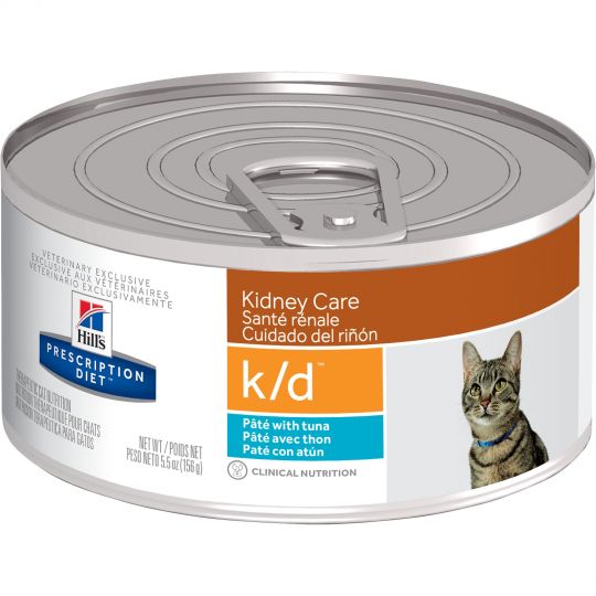 Hill S Prescription T K D Tuna Canned Cat Food 5 5oz 24pk