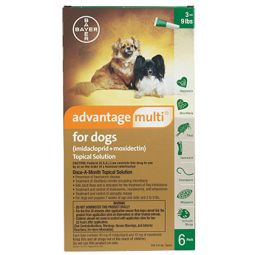 Advantage Multi for Dogs 3-9 lbs 6 Month