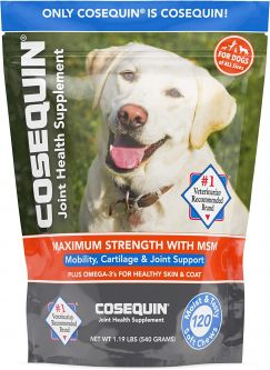 Cosequin Maximum Strength Plus MSM 120 Soft Chews