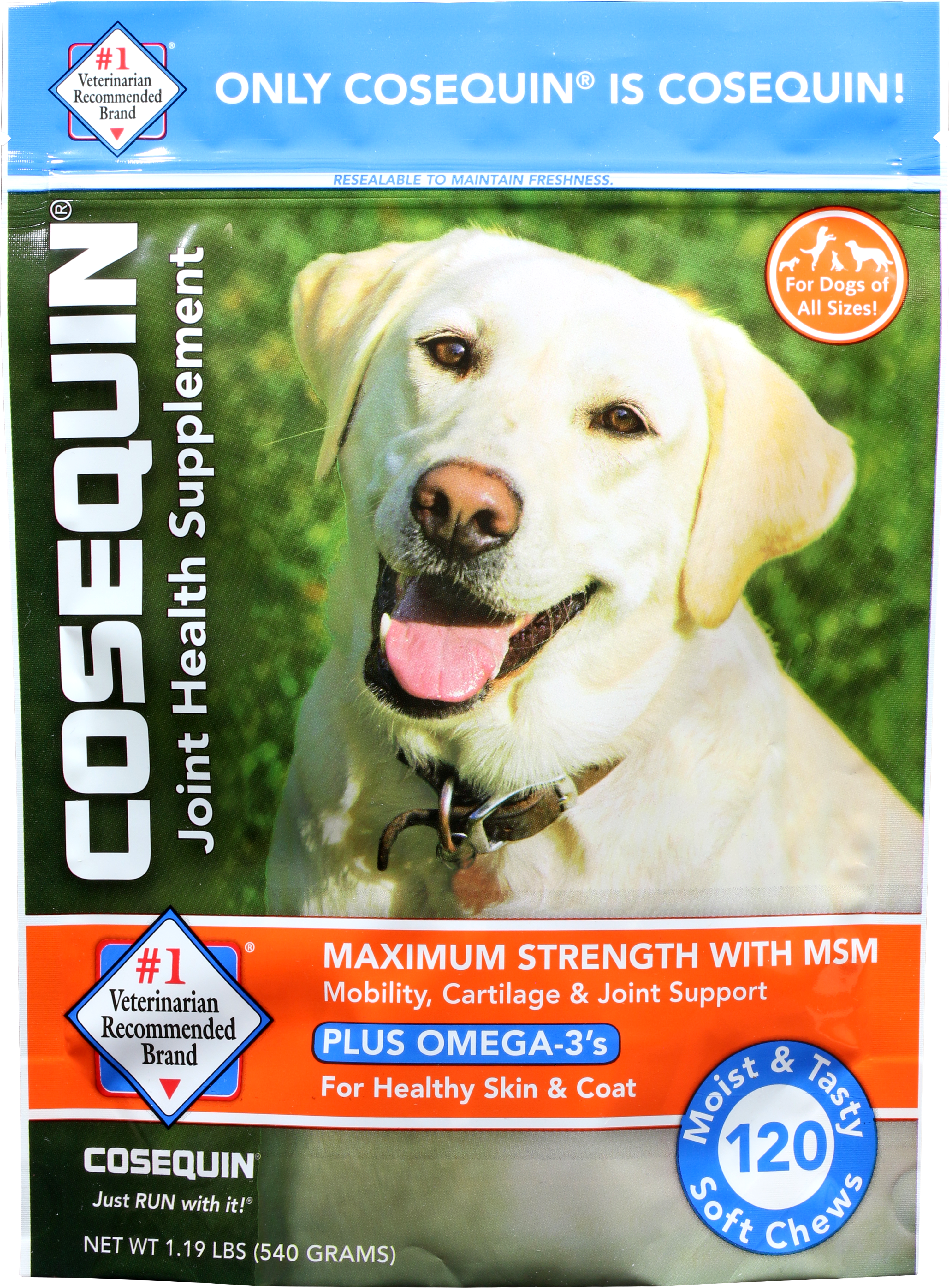 Cosequin DS Plus MSM Soft Chews 120 Ct