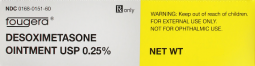 Desoximetasone Ointment 0.25 % 15g