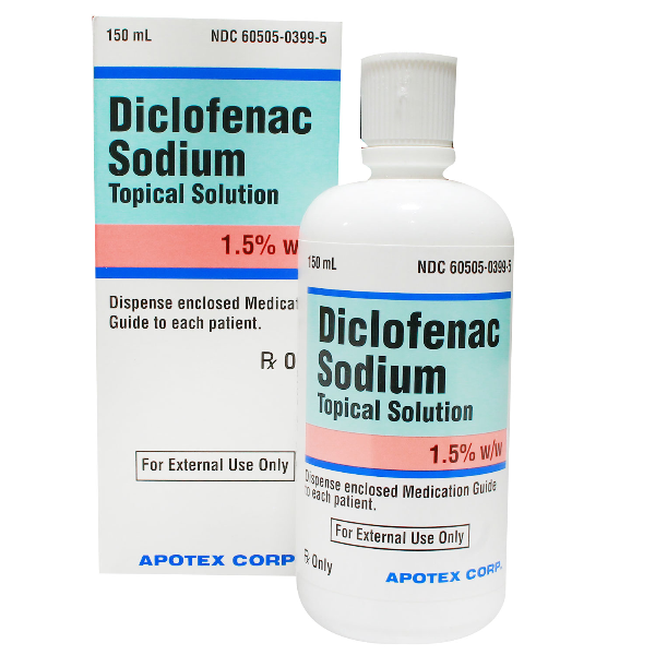 Diclofenac Sodium Topical Solution 1.5 150mL