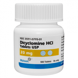 Dicyclomine 20mg 100 Tablets