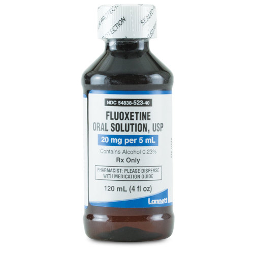 Fluoxetine Oral Solution 20mg/5mL 120mL
