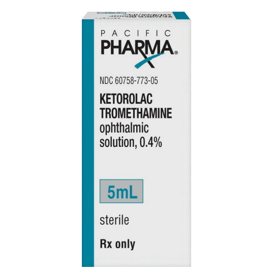 Ketorolac Tromethamine Eye Drops 0.4, 5mL
