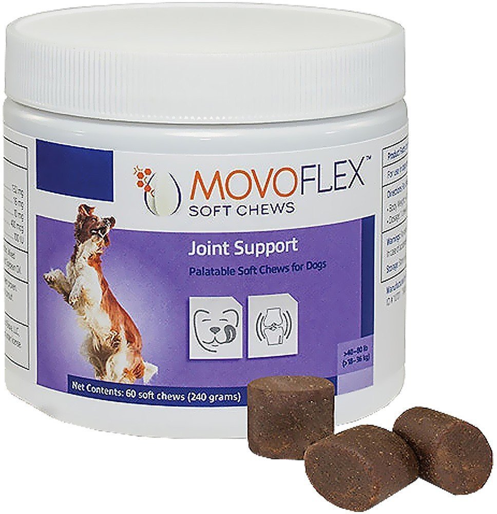 Movoflex Joint Support Soft Chews for Dogs up to 40lbs 60ct