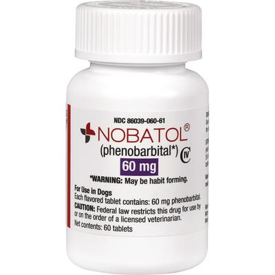 Nobatol (Phenobarbital) 60mg PER CHEWABLE