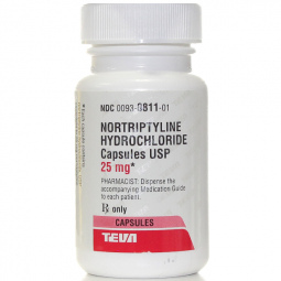 Nortriptyline 25mg PER CAPSULE