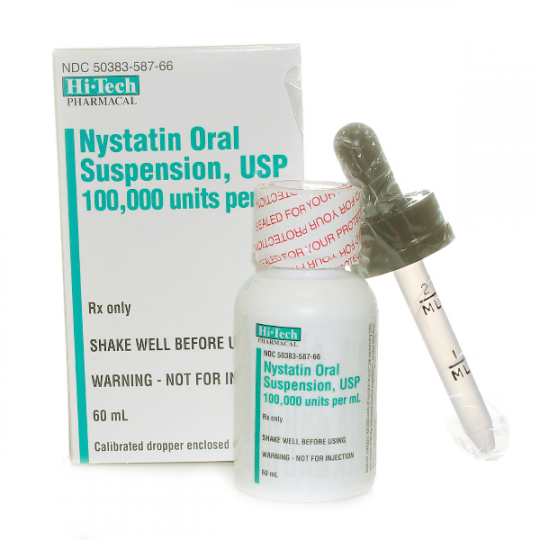 Nystatin Oral Suspension, 100,000 Units/mL ubicaciondepersonas.cdmx