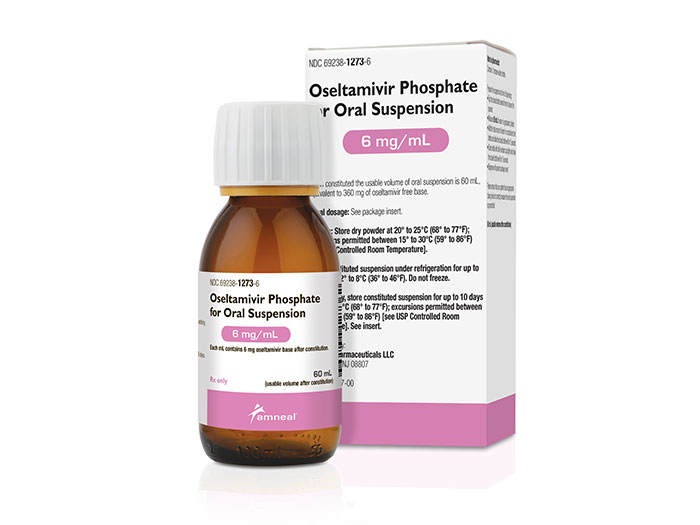 Oseltamivir (Tamiflu) Oral Suspension 6mg/mL 60mL