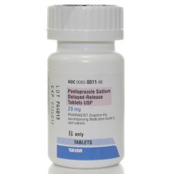 Pantoprazole 20mg PER TABLET