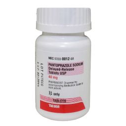 Pantoprazole 40mg PER TABLET
