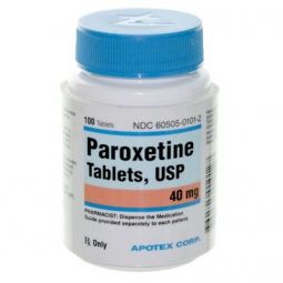 Paroxetine 40mg PER TABLET