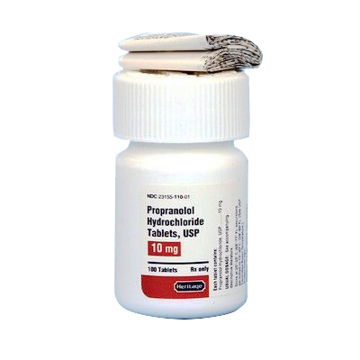 Cost of propranolol per pill