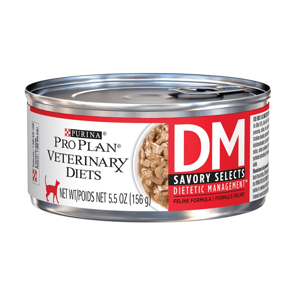 Purina Pro Plan Veterinary Diets DM Dietetic Management Savory Selects
