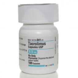 Tacrolimus 0.5mg 100 Capsules